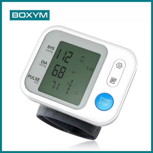 BOXYM Cuff Wrist Blood Pressure Monitor Digital Automatic Sphygmomanometer Tonometer for Measuring Arterial Pressure
Entrega grátis em 11 dias
Devolução gratuita antes dos 15 dias após a chegada do produto